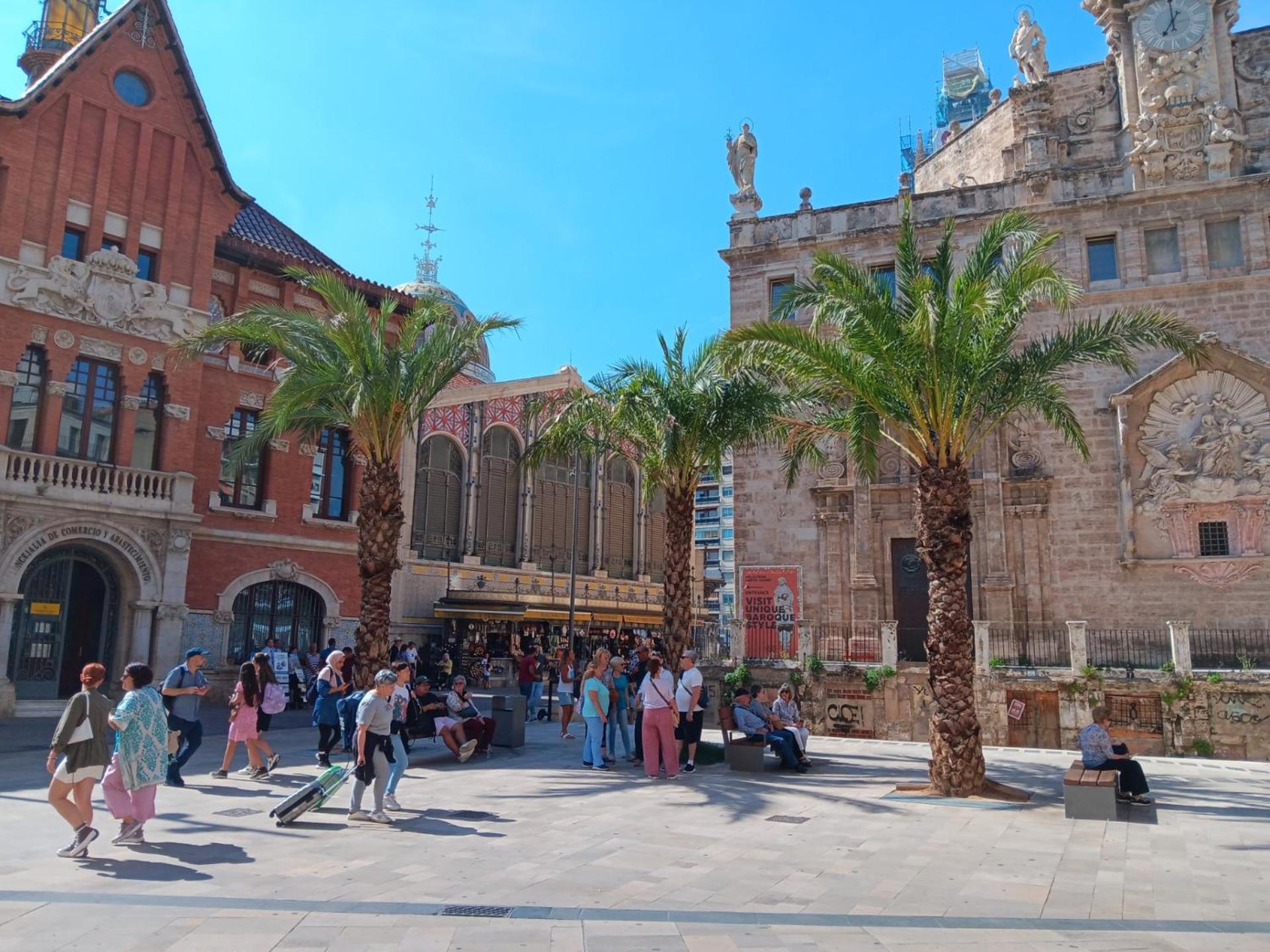 Apartamento Familiar Centro Historico Plaza Ayuntamiento "Ciutat Vella" Valencia Exterior foto